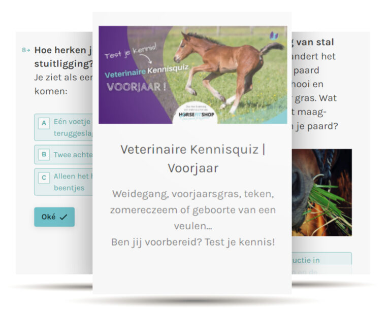 Paardenarts.nl Veterinaire Kennisquiz voorjaar uitgelicht