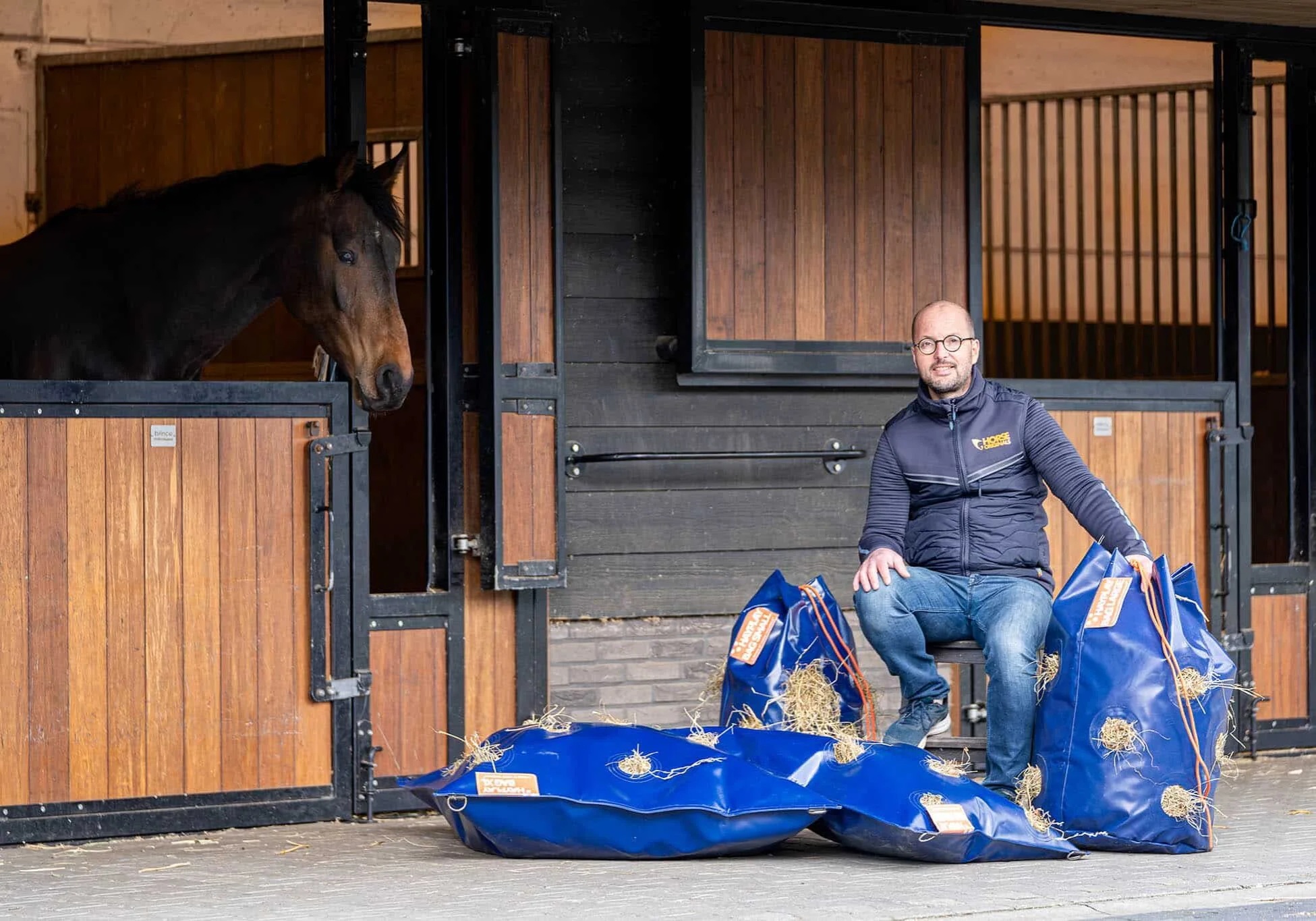 Horse Originals HayPlay Bags - eigenaar Mark Derwig